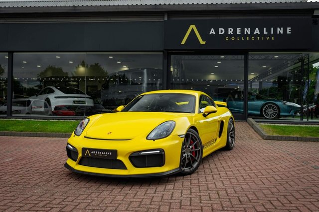 2016 16 Porsche Cayman 3.8L GT4 2d 380 BHP
