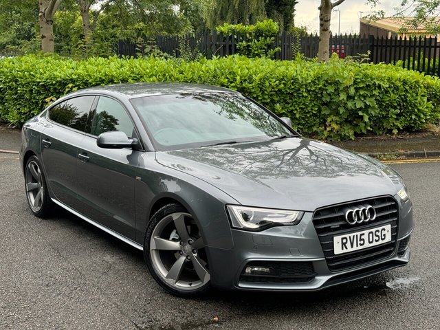 2015 15 Audi A5 2.0 SPORTBACK TDI QUATTRO BLACK EDITION S/S 5d 175 BHP