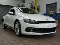 USED 2011 VOLKSWAGEN SCIROCCO GT TDI BLUETOOTH PARKING SENSORS 3 OWNERS FROM NEW 11 SERVICES TO 143K MILES JUNE 2024