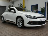 USED 2011 VOLKSWAGEN SCIROCCO GT TDI BLUETOOTH PARKING SENSORS 3 OWNERS FROM NEW 11 SERVICES TO 143K MILES JUNE 2024