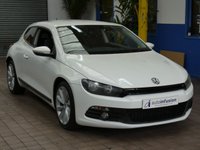 USED 2011 VOLKSWAGEN SCIROCCO GT TDI BLUETOOTH PARKING SENSORS 3 OWNERS FROM NEW 11 SERVICES TO 143K MILES JUNE 2024