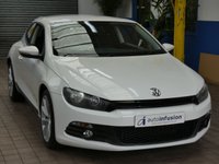 USED 2011 VOLKSWAGEN SCIROCCO GT TDI BLUETOOTH PARKING SENSORS 3 OWNERS FROM NEW 11 SERVICES TO 143K MILES JUNE 2024