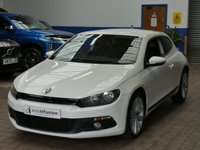 USED 2011 VOLKSWAGEN SCIROCCO GT TDI BLUETOOTH PARKING SENSORS 3 OWNERS FROM NEW 11 SERVICES TO 143K MILES JUNE 2024