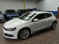 USED 2011 VOLKSWAGEN SCIROCCO GT TDI BLUETOOTH PARKING SENSORS 3 OWNERS FROM NEW 11 SERVICES TO 143K MILES JUNE 2024