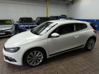 USED 2011 VOLKSWAGEN SCIROCCO GT TDI BLUETOOTH PARKING SENSORS 3 OWNERS FROM NEW 11 SERVICES TO 143K MILES JUNE 2024
