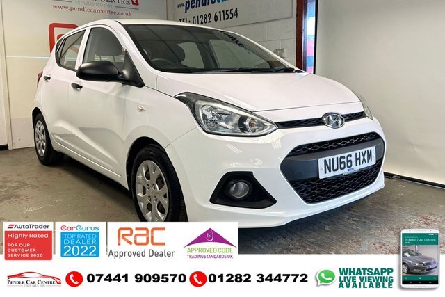 2016 66 Hyundai I10 1.0 S 5d 65 BHP