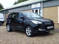 USED 2016 16 FORD KUGA 2.0 ZETEC TDCI 5d 148 BHP www.suffolkcarcentre.co.uk - Located at Reydon
