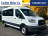 USED 2015 FORD TRANSIT 2.2 410 MINIBUS 15 SEATS 125 BHP Direct to us from lease company