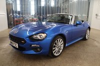 USED 2018 18 FIAT 124 1.4 SPIDER MULTIAIR LUSSO 2d 139 BHP 