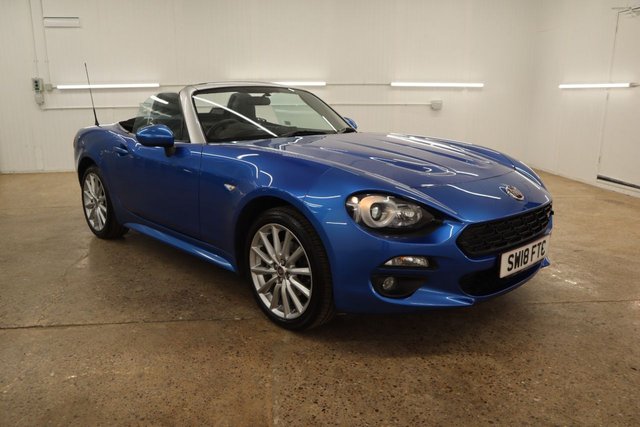 2018 18 Fiat 124 1.4 SPIDER MULTIAIR LUSSO 2d 139 BHP