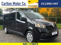 USED 2018 18 RENAULT TRAFIC 1.6 LL29 SPORT ENERGY DCI 5d [ WAV WHEELCHAIR SCOOTER ] 125 BHP WAV,Minibus Choice in stock !
