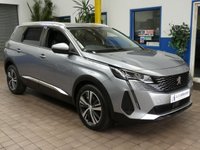 USED 2021 21 PEUGEOT 5008 1.5 BLUEHDI S/S ALLURE PREMIUM 5d 129 BHP 7 SEAT SAT NAV PART LEATHER INTERIOR CRUISE CONTROL PARKING SENSORS 1 OWNER SERVICE HISTORY GENUINE LOW MILES