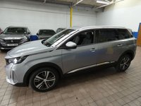 USED 2021 21 PEUGEOT 5008 1.5 BLUEHDI S/S ALLURE PREMIUM 5d 129 BHP 7 SEAT SAT NAV PART LEATHER INTERIOR CRUISE CONTROL PARKING SENSORS 1 OWNER SERVICE HISTORY GENUINE LOW MILES
