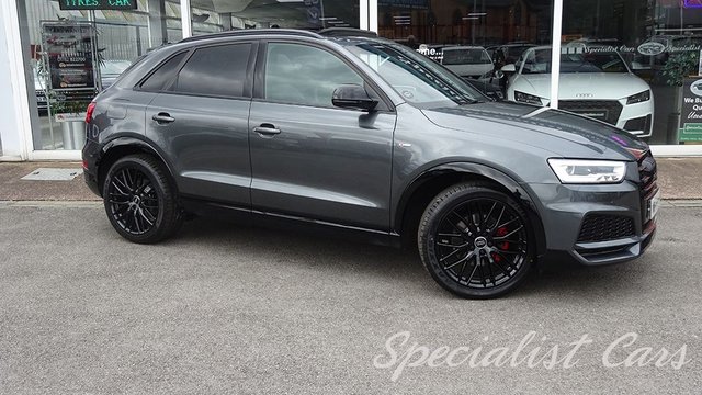 2017 17 Audi Q3 2.0 TDI QUATTRO BLACK EDITION 5d 182 BHP