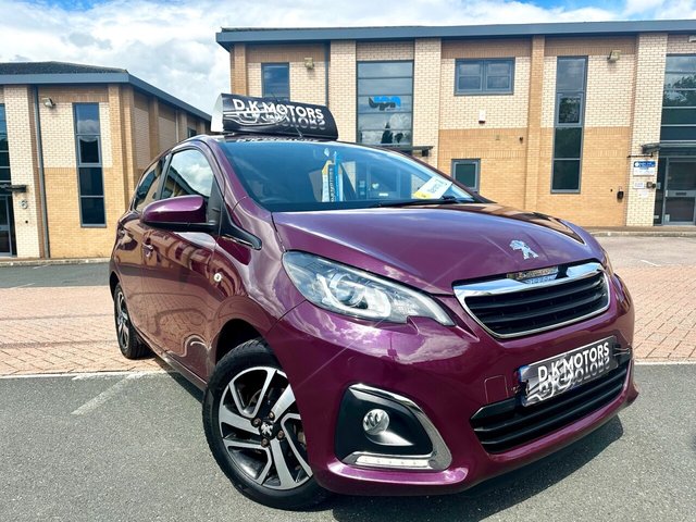 2015 65 Peugeot 108 1.2 PURETECH ALLURE 5d 82 BHP