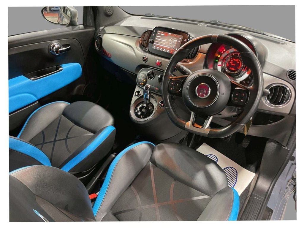 USED 2018 68 FIAT 500 1.2 S DUALOGIC 3d 69 BHP APPLE CAR PLAY+1 OWNER FROM NEW