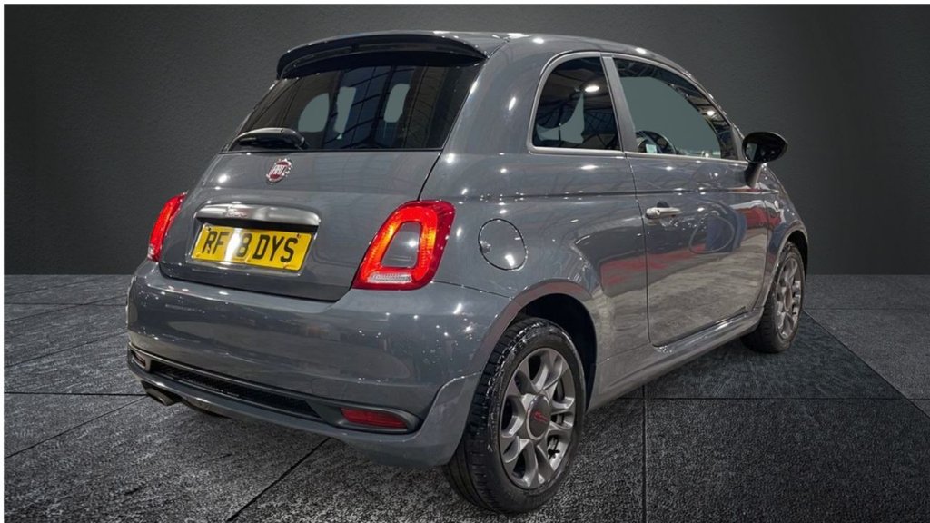 USED 2018 68 FIAT 500 1.2 S DUALOGIC 3d 69 BHP APPLE CAR PLAY+1 OWNER FROM NEW