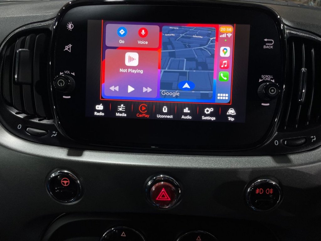 USED 2018 68 FIAT 500 1.2 S DUALOGIC 3d 69 BHP APPLE CAR PLAY+1 OWNER FROM NEW