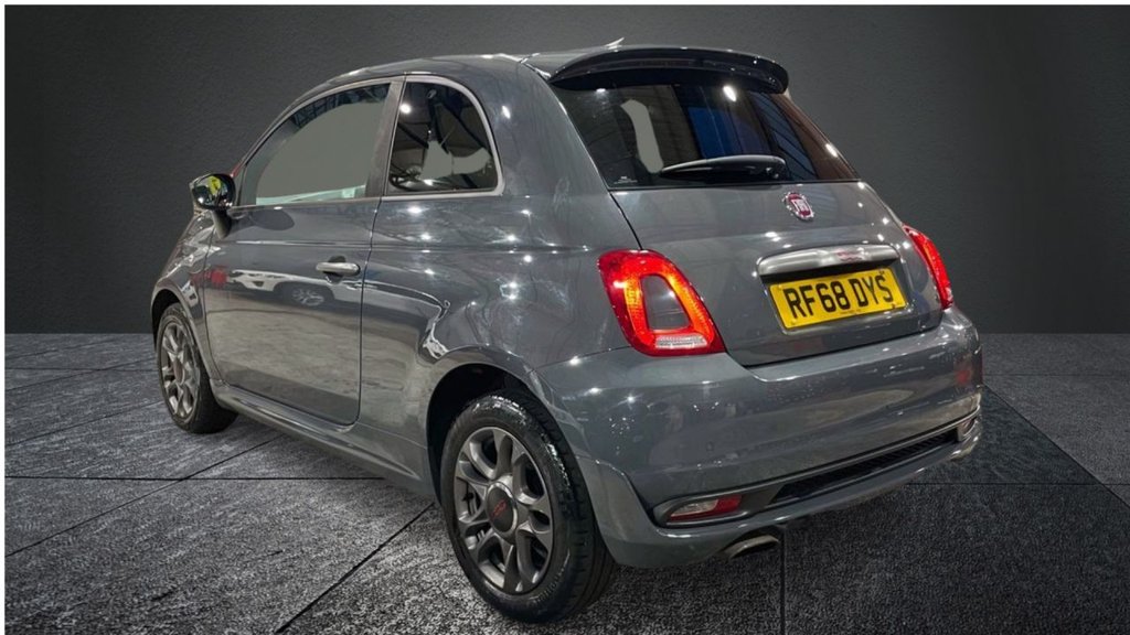 USED 2018 68 FIAT 500 1.2 S DUALOGIC 3d 69 BHP APPLE CAR PLAY+1 OWNER FROM NEW
