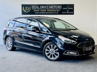 USED 2016 16 FORD S-MAX 2.0 VIGNALE TDCI 5d 207 BHP PANROOF REV CAM SATNAV