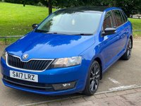 USED 2017 17 SKODA RAPID 1.2 TSI SPACEBACK SE SPORT  * SATNAV *   PAN ROOF