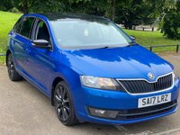 USED 2017 17 SKODA RAPID 1.2 TSI SPACEBACK SE SPORT  * SATNAV *   PAN ROOF