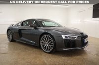 USED 2018 18 AUDI R8 5.2 V10 PLUS QUATTRO 2d 602 BHP ONLY 2306 MILES FROM NEW 2 OWNERS