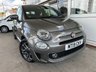 USED 2019 19 FIAT 500 1.2 S 3d 69 BHP PARK SENS, AC, PRIV GLASS, S/HIST!!