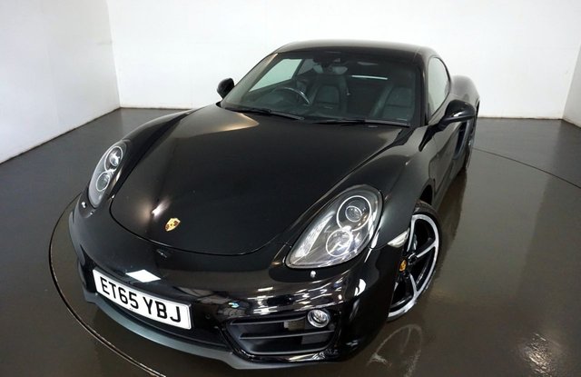 2016 65 Porsche Cayman 2.7 24V BLACK EDITION PDK 2d AUTO 275 BHP-Factory extras worth &pound;3,074-REGISTERED FEB 2016-ULTRA LOW MILEAGE-RARE OPPORTUNITY-BI XENON HEADLIGHTS-BOSE SURROUND SOUND SYSTEM-DAB RADIO-BLUETOOTH-DUAL CLIMATE CONTROL-SPORTS EXHAUST-20
