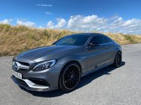 USED 2016 66 MERCEDES-BENZ C-CLASS 4.0 AMG C 63 2d 469 BHP JUST 14,000 MILES FROM NEW - STUNNING EXAMPLE - FULL SERVICE HISTORY - FULL LEATHER INTERIOR