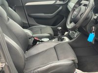 USED 2013 62 AUDI Q3 2.0 TDI QUATTRO S LINE 5d 138 BHP FRONT AND REAR PARKING AID +  AUDI SERVICE RECORD +  LED DAY TIME RUNNING LIGHTS +  DUAL ZONE CLIMATE CONTROL +  TRACTION CONTROL +  BLUETOOTH CONNECTION +  TRIP COMPUTER +  SPEED WARNING +  GEAR RECOMMENDATION +  AUTO HEADLIGHTS +  BENDING HEADLIGHTS +  CLUSTER BRIGHTNESS SETTING +  REAR WIPERS +   REAR HEATED WINDOW +  AUTO START/STOP +  CD PLAYER +  2 FRONT CUPHOLDERS +  AUTO SIDE MIRRORS +  POWER WINDOWS +  HEATED SIDE MIRRORS +  17 INCH ALLOYS