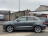 USED 2013 62 AUDI Q3 2.0 TDI QUATTRO S LINE 5d 138 BHP FRONT AND REAR PARKING AID +  AUDI SERVICE RECORD +  LED DAY TIME RUNNING LIGHTS +  DUAL ZONE CLIMATE CONTROL +  TRACTION CONTROL +  BLUETOOTH CONNECTION +  TRIP COMPUTER +  SPEED WARNING +  GEAR RECOMMENDATION +  AUTO HEADLIGHTS +  BENDING HEADLIGHTS +  CLUSTER BRIGHTNESS SETTING +  REAR WIPERS +   REAR HEATED WINDOW +  AUTO START/STOP +  CD PLAYER +  2 FRONT CUPHOLDERS +  AUTO SIDE MIRRORS +  POWER WINDOWS +  HEATED SIDE MIRRORS +  17 INCH ALLOYS