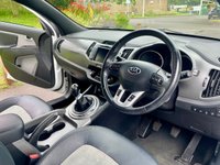 USED 2014 64 KIA SPORTAGE 1.6 WHITE EDITION ISG 5d 133 BHP ULEZ Complaint 1 Owner With Full Service History And Lots Of Specification !!
