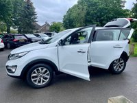 USED 2014 64 KIA SPORTAGE 1.6 WHITE EDITION ISG 5d 133 BHP ULEZ Complaint 1 Owner With Full Service History And Lots Of Specification !!