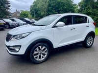 USED 2014 64 KIA SPORTAGE 1.6 WHITE EDITION ISG 5d 133 BHP ULEZ Complaint 1 Owner With Full Service History And Lots Of Specification !!