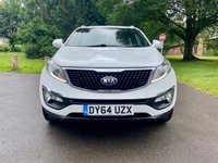 USED 2014 64 KIA SPORTAGE 1.6 WHITE EDITION ISG 5d 133 BHP ULEZ Complaint 1 Owner With Full Service History And Lots Of Specification !!
