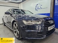 USED 2015 15 AUDI A6 2.0 TDI ultra Black Edition Saloon 4dr Diesel S Tronic Euro 6 (s/s) (190 ps) Tech Pack,BOSE,Heated Leather,Belt Done