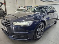 USED 2015 15 AUDI A6 2.0 TDI ultra Black Edition Saloon 4dr Diesel S Tronic Euro 6 (s/s) (190 ps) Tech Pack,BOSE,Heated Leather,Belt Done