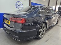 USED 2015 15 AUDI A6 2.0 TDI ultra Black Edition Saloon 4dr Diesel S Tronic Euro 6 (s/s) (190 ps) Tech Pack,BOSE,Heated Leather,Belt Done