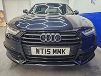 USED 2015 15 AUDI A6 2.0 TDI ultra Black Edition Saloon 4dr Diesel S Tronic Euro 6 (s/s) (190 ps) Tech Pack,BOSE,Heated Leather,Belt Done