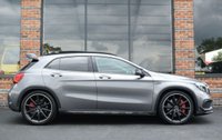 USED 2017 02 MERCEDES-BENZ GLA-CLASS 2.0 AMG GLA 45 4MATIC PREMIUM 5d 375 BHP PAN ROOF / BUCKETS / NIGHT PK
