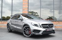 USED 2017 02 MERCEDES-BENZ GLA-CLASS 2.0 AMG GLA 45 4MATIC PREMIUM 5d 375 BHP PAN ROOF / BUCKETS / NIGHT PK