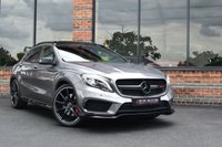 USED 2017 02 MERCEDES-BENZ GLA-CLASS 2.0 AMG GLA 45 4MATIC PREMIUM 5d 375 BHP PAN ROOF / BUCKETS / NIGHT PK