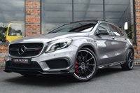 USED 2017 02 MERCEDES-BENZ GLA-CLASS 2.0 AMG GLA 45 4MATIC PREMIUM 5d 375 BHP PAN ROOF / BUCKETS / NIGHT PK