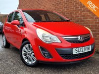 USED 2012 12 VAUXHALL CORSA 1.4 SE 5d 98 BHP 