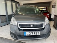 USED 2017 17 PEUGEOT PARTNER 1.6 BLUE HDI PROFESSIONAL L1 75 BHP ULEZ COMPLAINT AND NO VAT !!