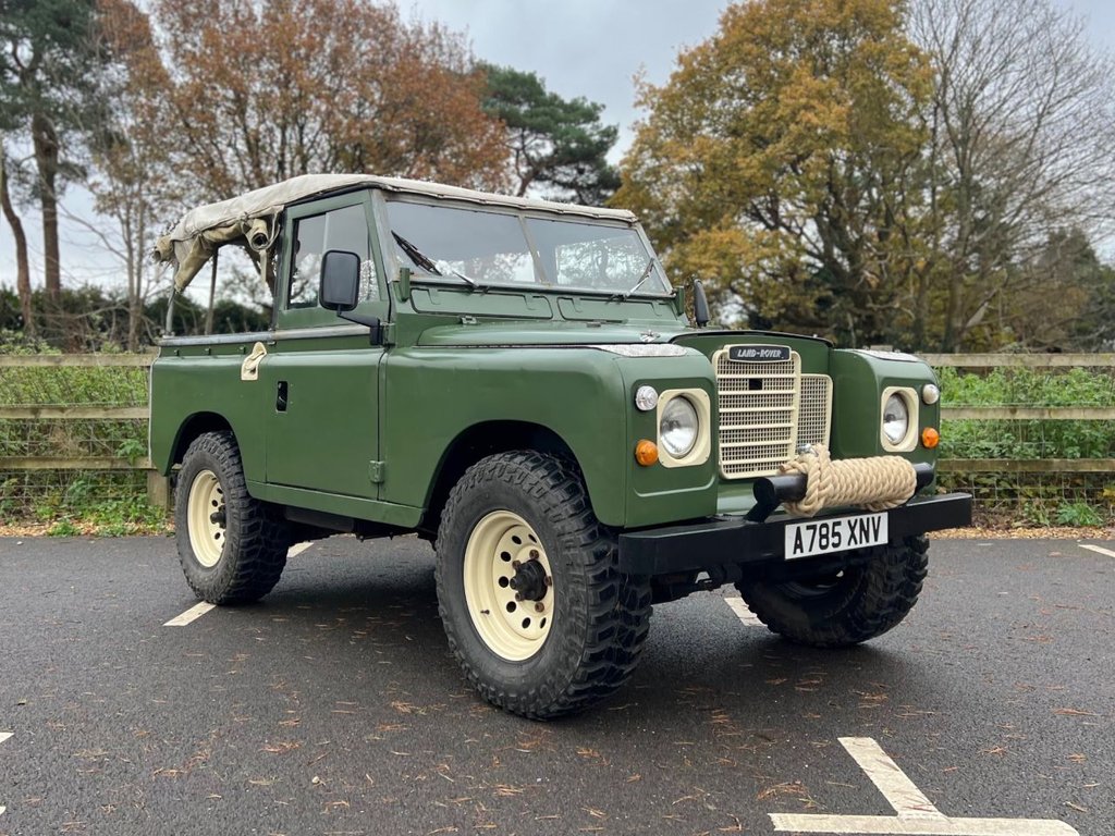 USED 1984 A LAND ROVER SERIES 111 200tdi // Rag Top // 4x4 // px swap 