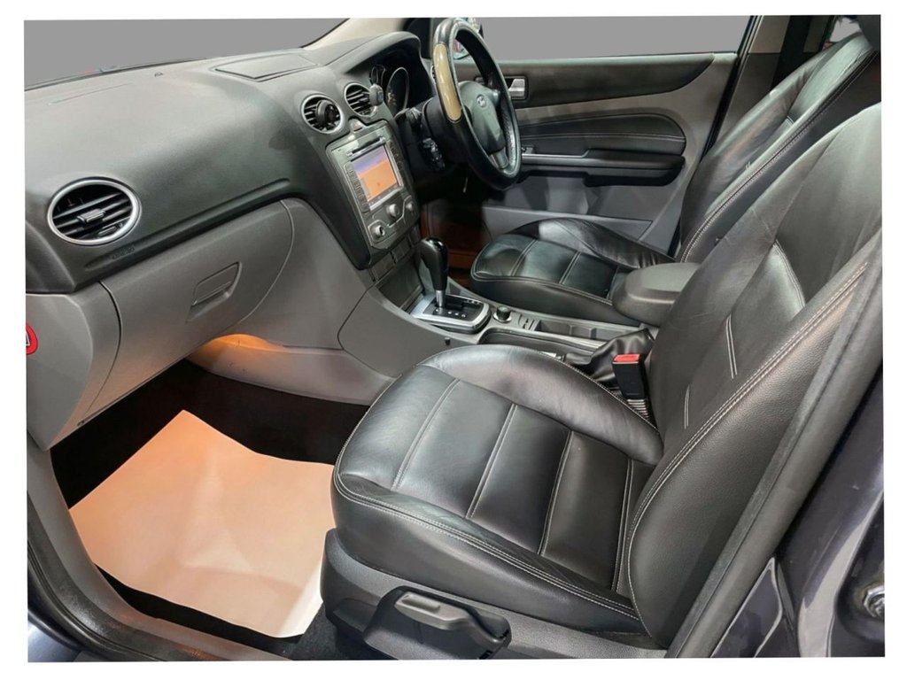 USED 2009 58 FORD FOCUS 2.0 TITANIUM 5d 145 BHP SAT NAV+FULL LEATHER+XENON+LEATHER