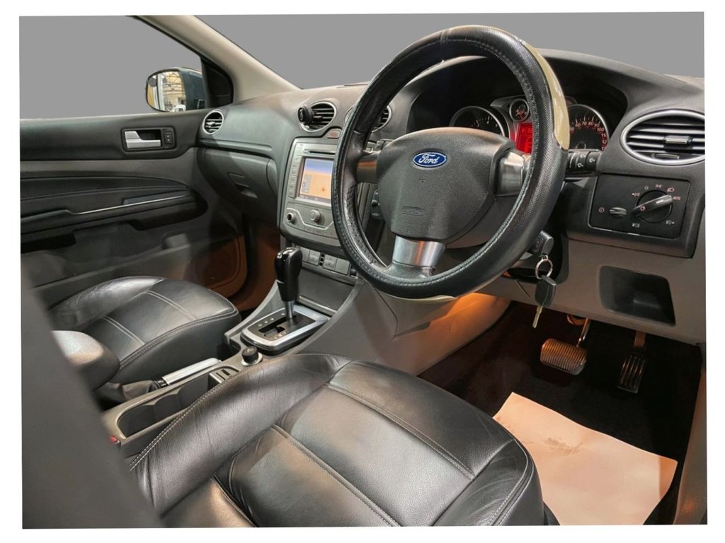 USED 2009 58 FORD FOCUS 2.0 TITANIUM 5d 145 BHP SAT NAV+FULL LEATHER+XENON+LEATHER