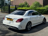 USED 2015 15 MERCEDES-BENZ C-CLASS 2.1 C220 BLUETEC AMG LINE PREMIUM PLUS 4d 170 BHP 